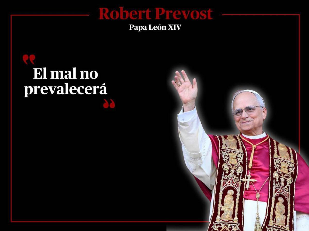 Frases de León XIV, el nuevo Papa: llama a la unidad y a la paz