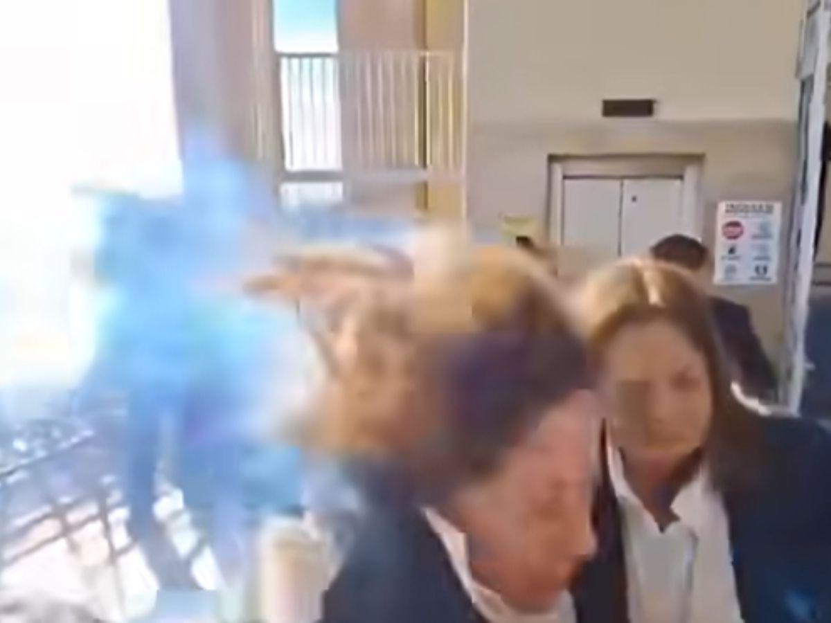 ¿Para quién iba dirigido el ataque explosivo que hirió a la diputada Gladis López?