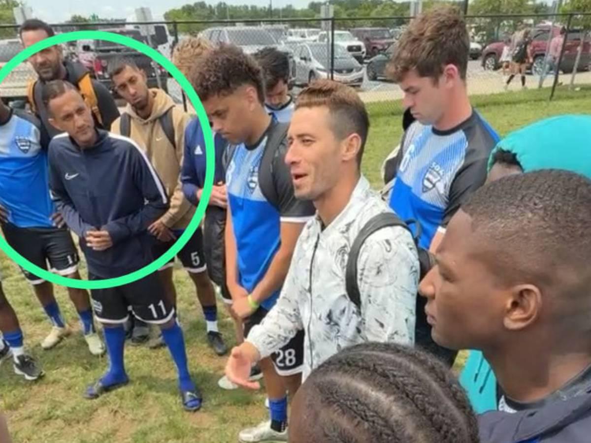 ¡Captados! Futbolistas de Olimpia y Motagua son vistos en liga burocrática en USA