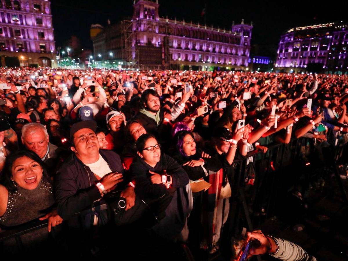 Las fotos del concierto de Shakira en el Zócalo: 400 mil personas asistieron