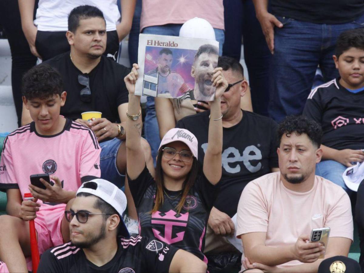 ¡Repleto! Así se llenó el Olímpico para ver a Messi y al Inter Miami