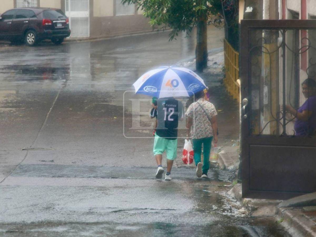 Fuertes lluvias azotarán Honduras: estos departamentos tendrán hasta 60 y 40 mm de acumulados