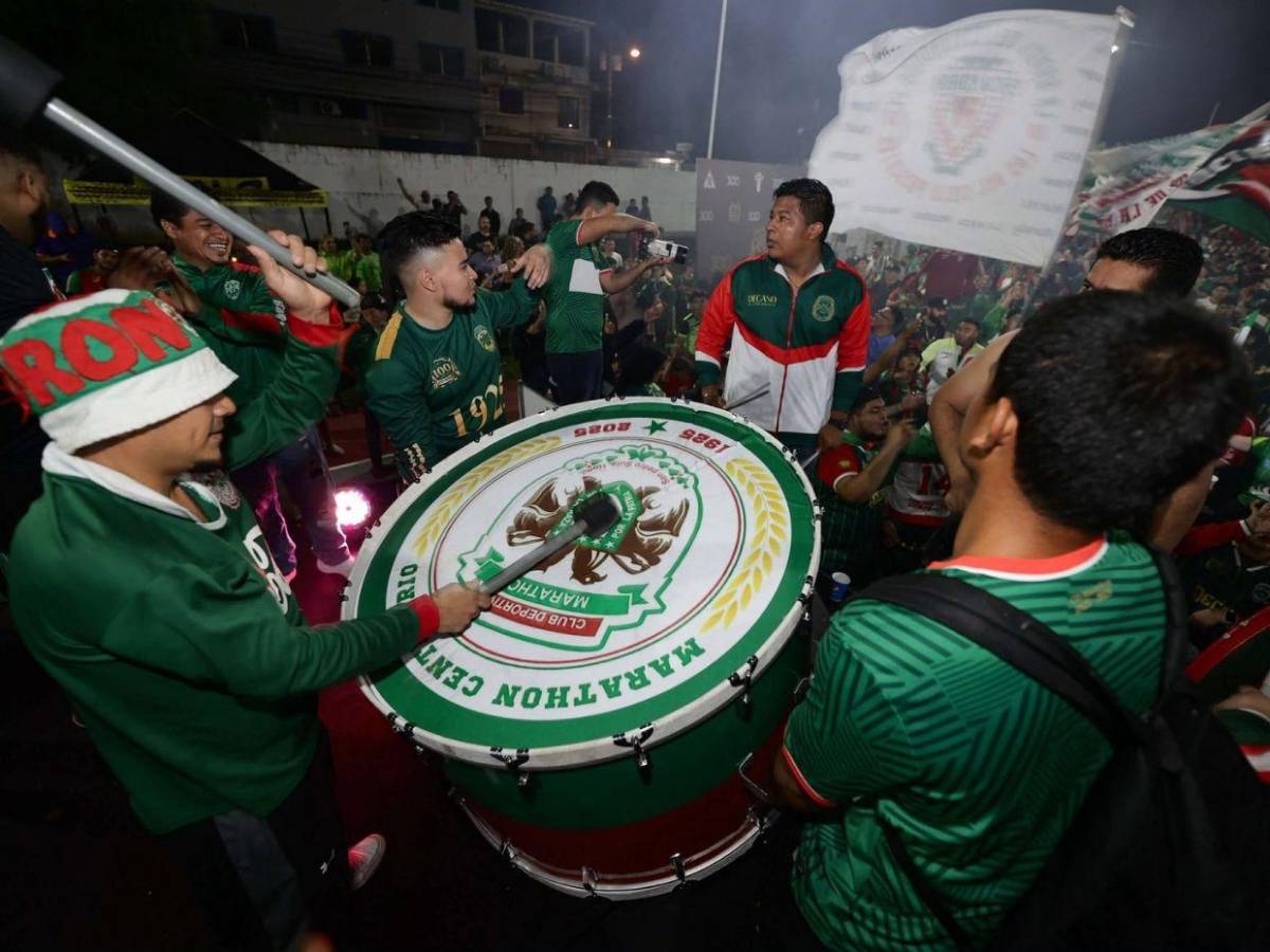Así vibró la afición verdolaga en la gran fiesta del Marathón por su centenario
