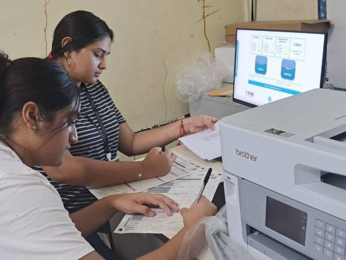 Desde Valle, La Ceiba y Comayagua: simulacro electoral a nivel nacional con más de 500 centros