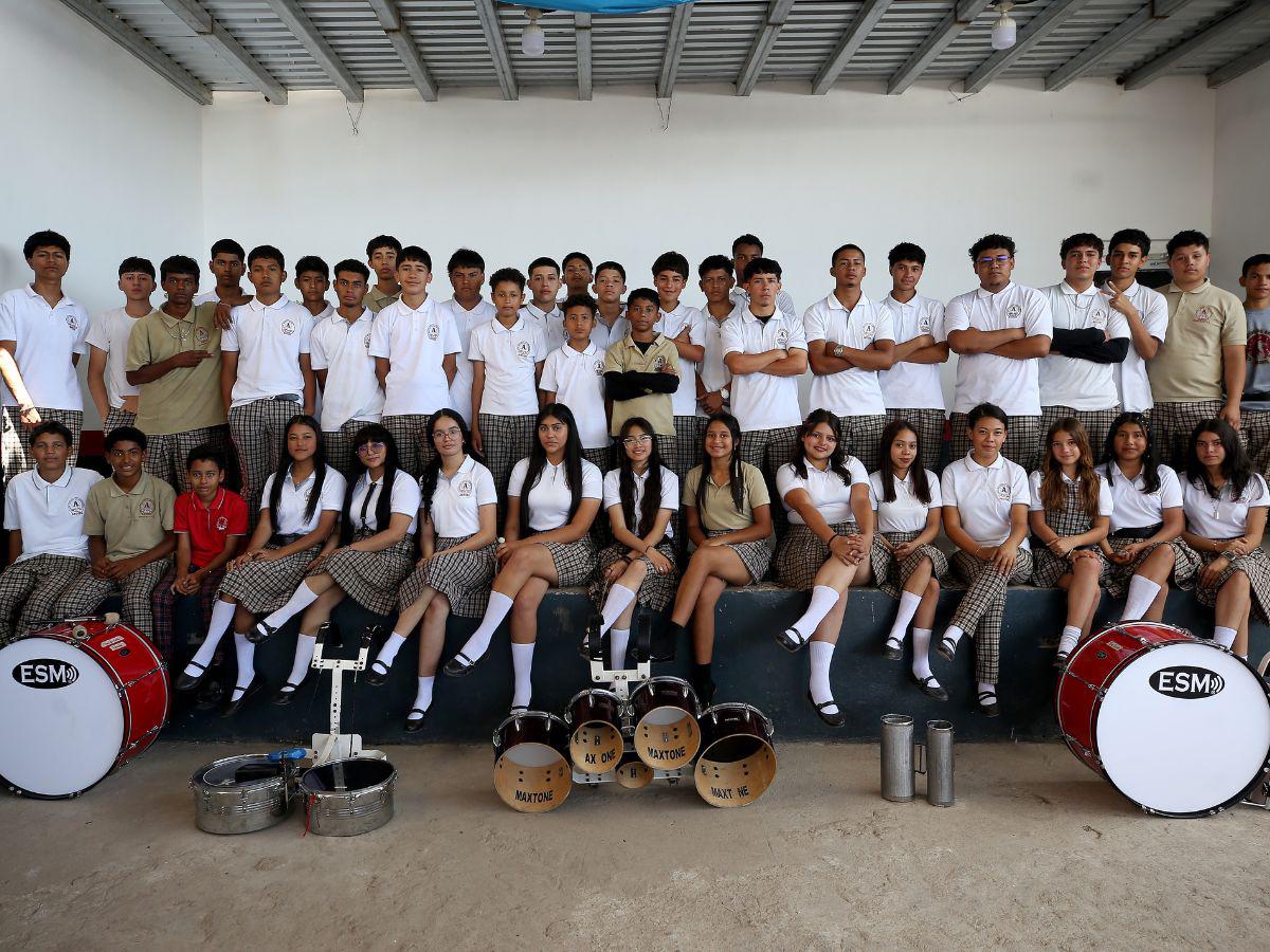 ¿La banda del Instituto Abdiel conquistará los desfiles patrios? Todo sobre su preparación