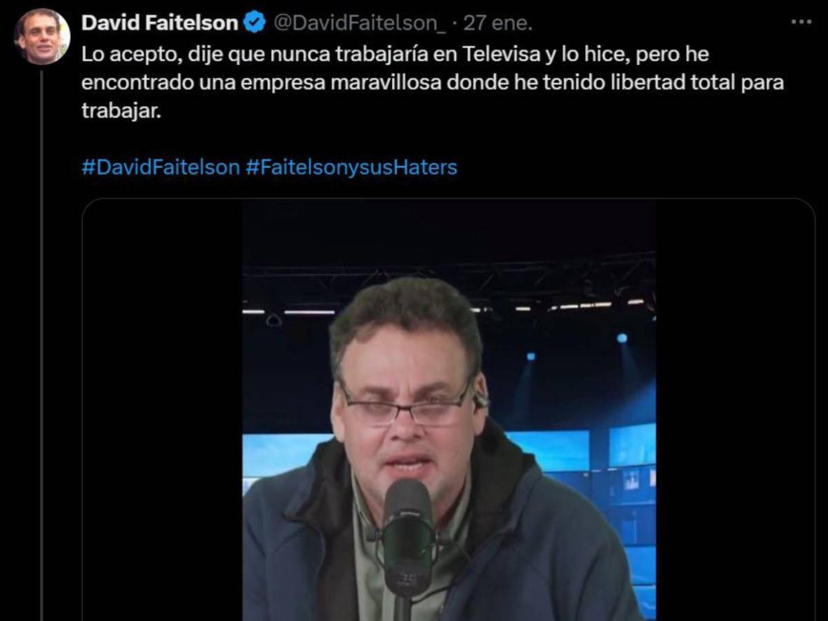 Experiodista de ESPN y su tremendo dardo a David Faitelson