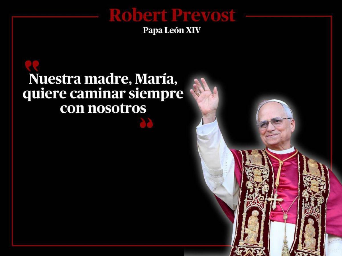 Frases de León XIV, el nuevo Papa: llama a la unidad y a la paz