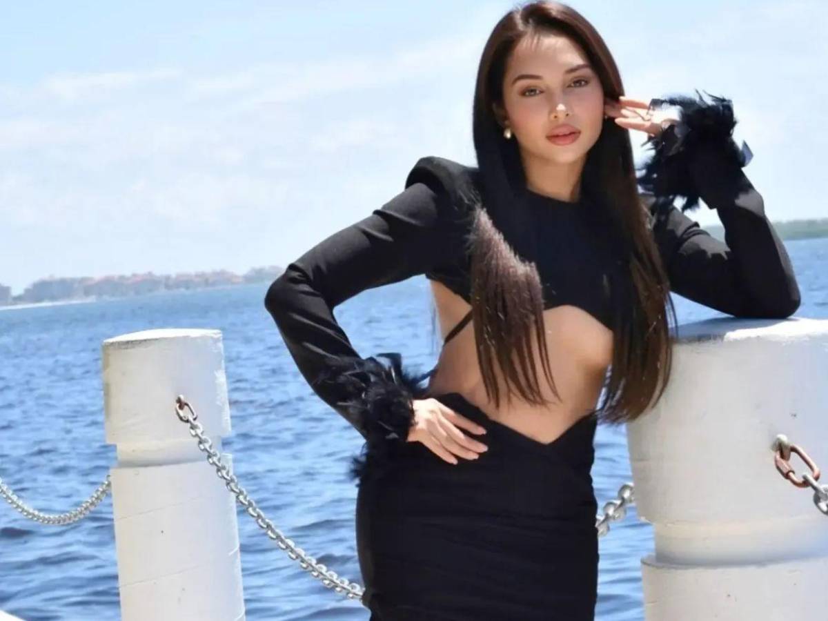 ¿Por qué la olanchana Stephanie Guifarro lleva la banda de la  Comunidad de EE UU en Miss Honduras?