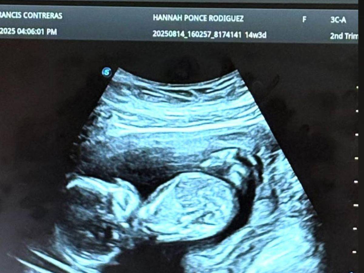 ¿Niño o niña? Hannah Ponce, hija del pastor de Ebenezer, anuncia su embarazo