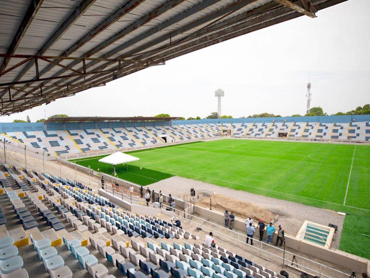 ¿Cuánto vale? Anuncian reinauguración del estadio de La Ceiba con grama de lujo