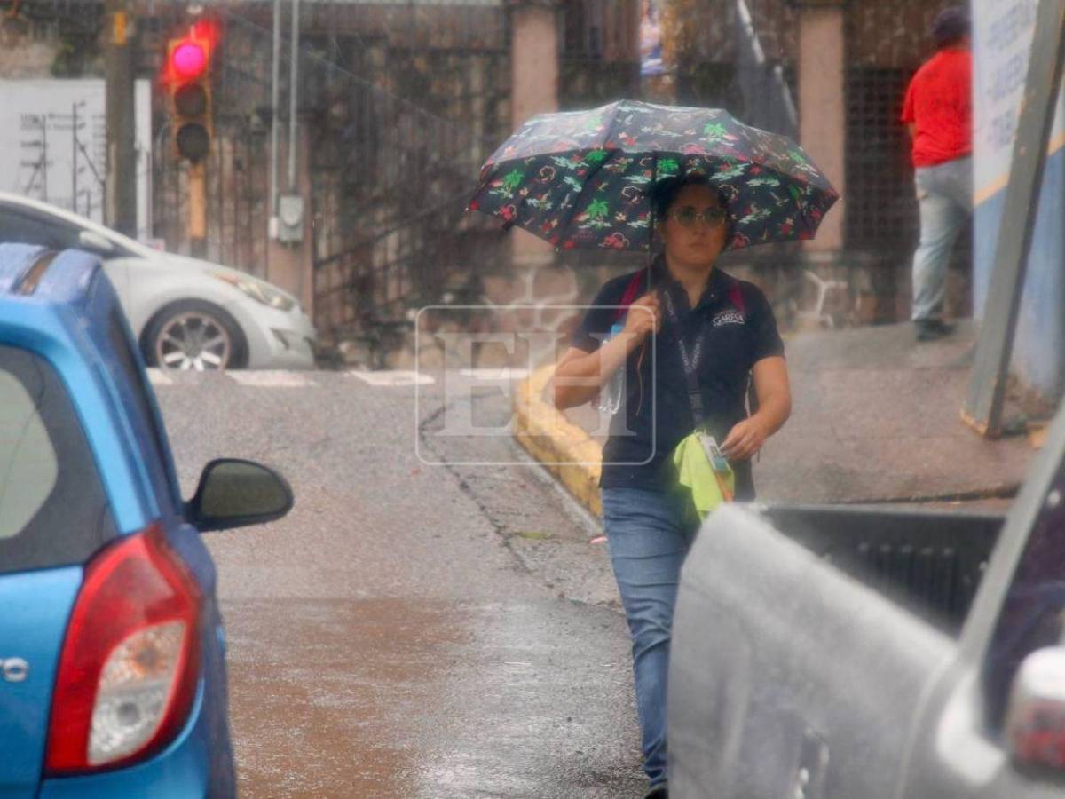Fuertes lluvias azotarán Honduras: estos departamentos tendrán hasta 60 y 40 mm de acumulados