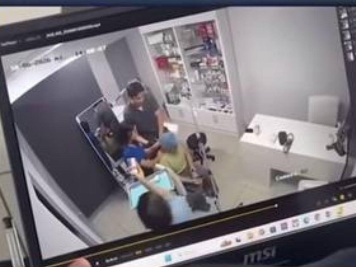 Sale a la luz el momento en que le aplicaron la inyección en la nuca a la chef Sandra Díaz del Valle