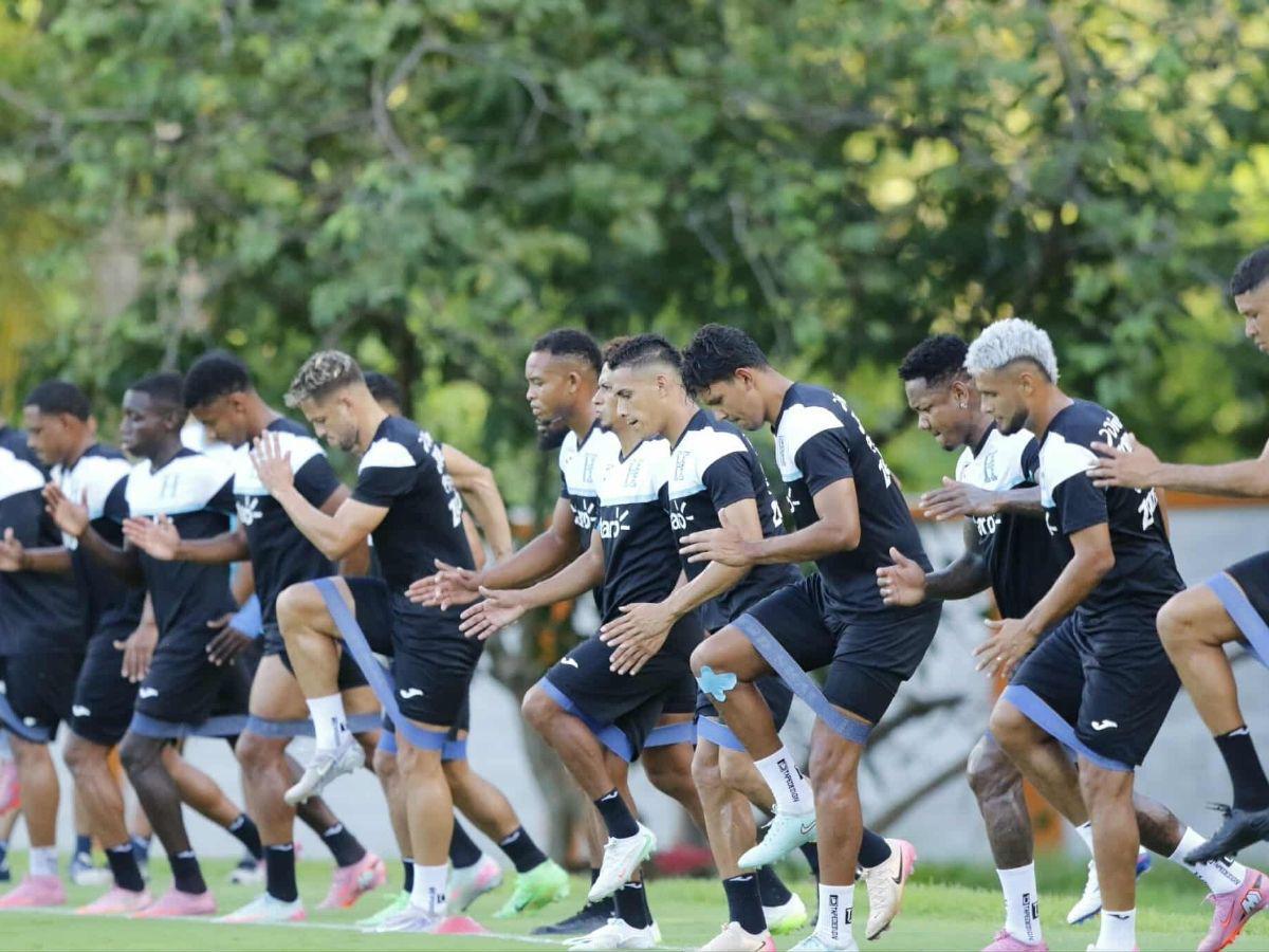 Honduras realiza primer entreno pensando en choque ante Costa Rica; hicieron falta varios