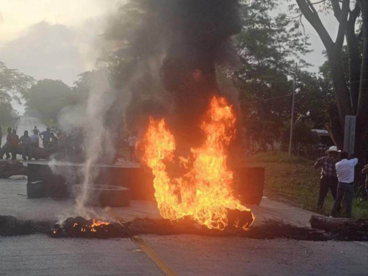 “Quimistán no se vende”: Continúan las protestas contra represa El Tablón