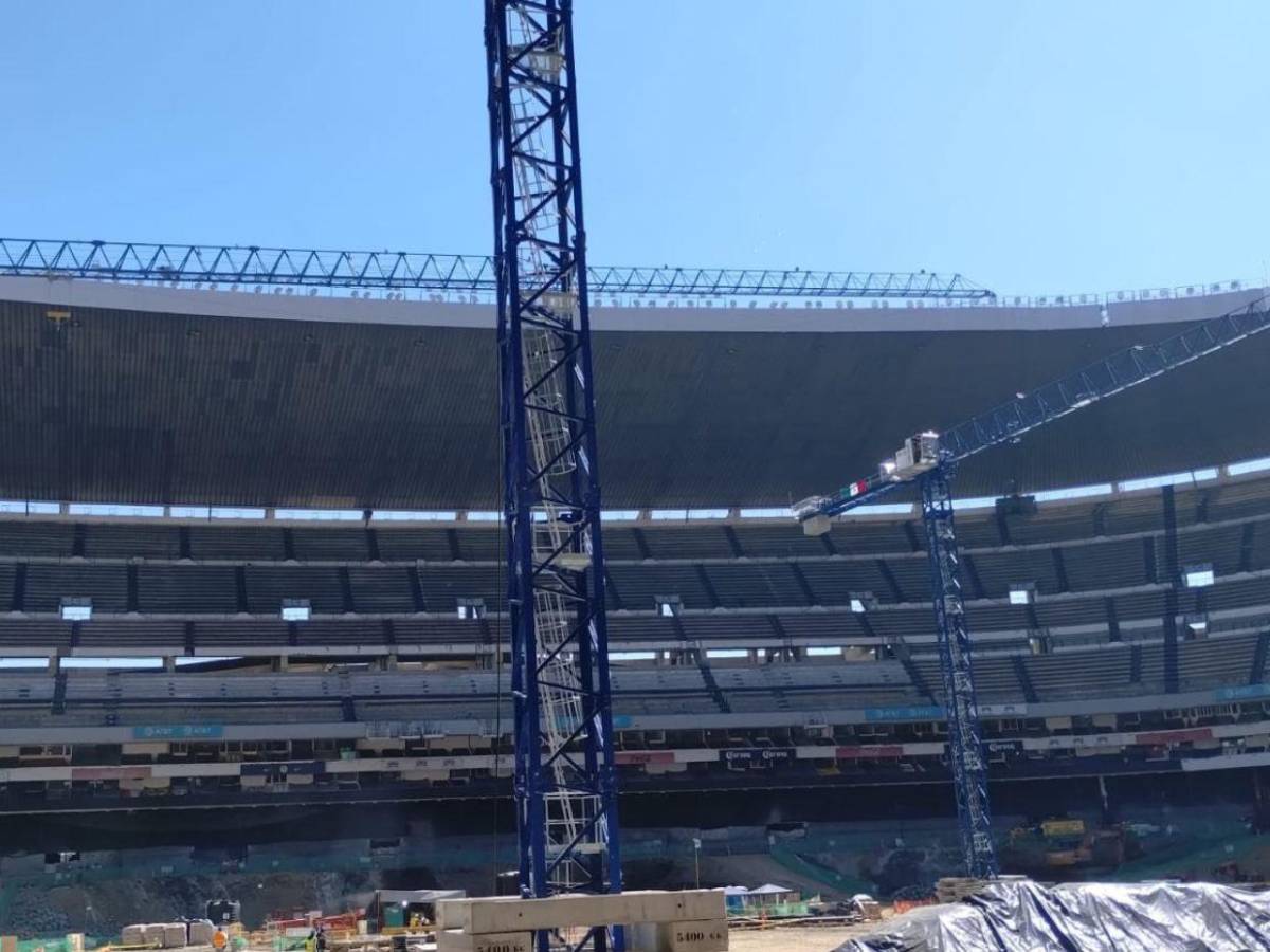 Así luce el Estadio Azteca por remodelaciones para Mundial 2026