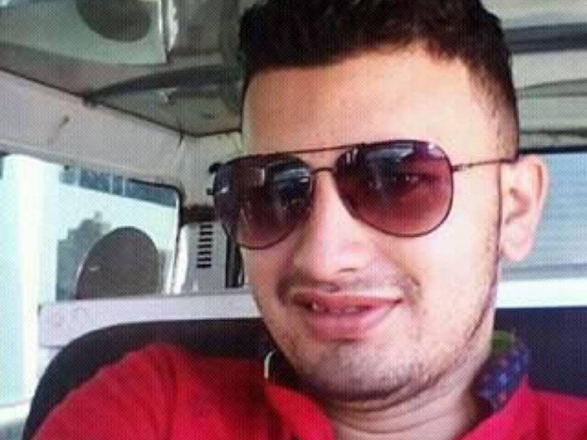 Jonathan Reyes, conductor de bus que murió al caer en hondonada en Cofradía