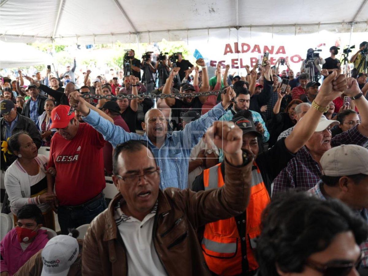 A pocas horas de ceder la AMDC, Aldana realiza su último cabildo abierto: “No vamos a entregar”