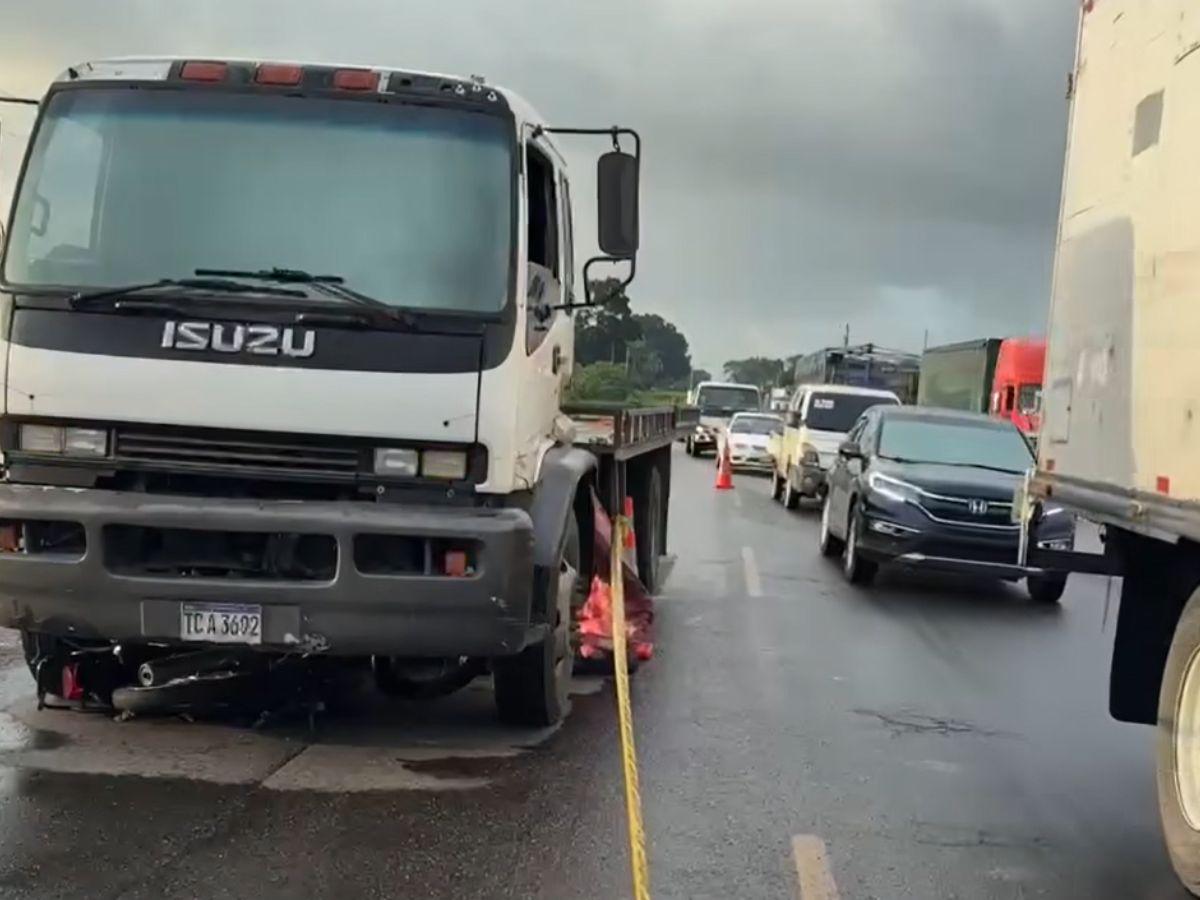 El cuerpo de Gerson Murillo quedó bajo un camión: iba a ver a su novia y se accidentó en la CA-13