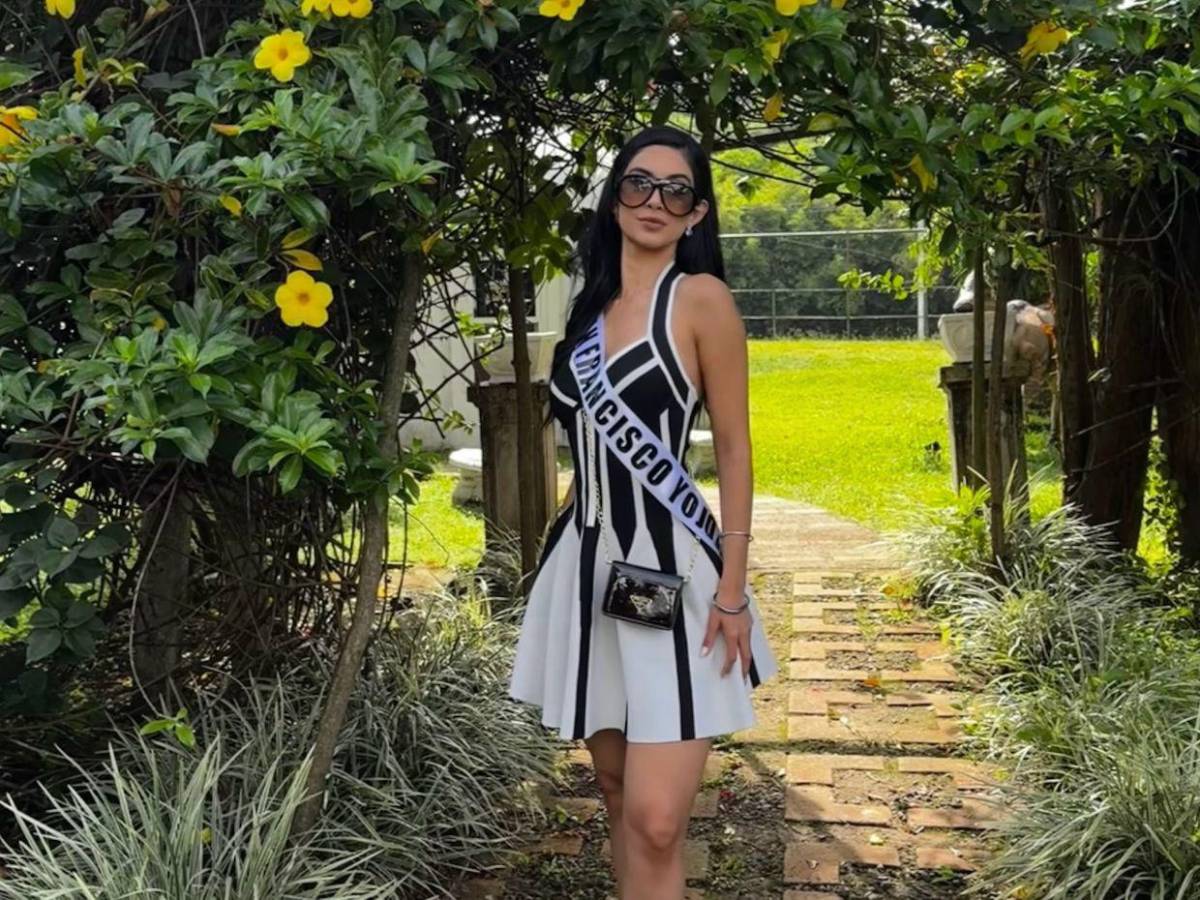 En vestido rojo y con corona: así fue el primer día de Luisa Pineda como Miss Honduras Universo