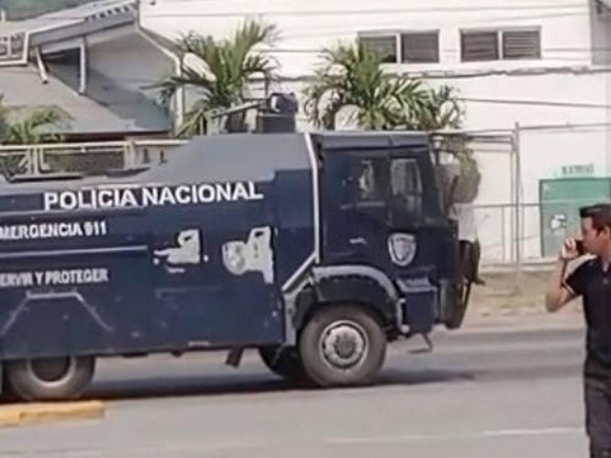 Amplio despliegue policial en Choloma ante amenazas de protesta de socios de Koriun