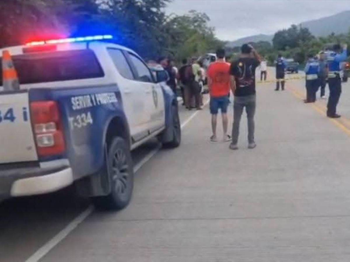 Revelan nombres de las cuatro personas fallecidas en accidente en Nueva Arcadia, Copán
