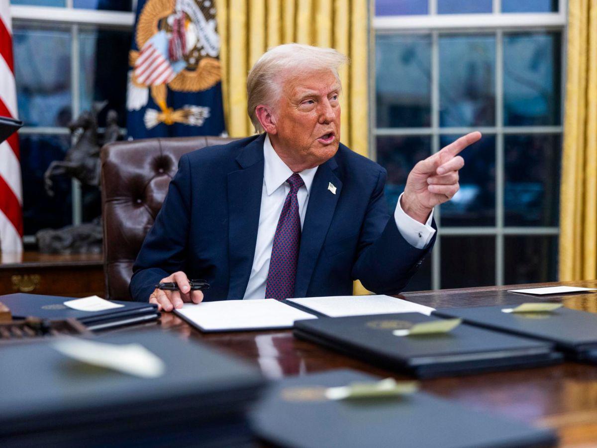 Ola de decretos ejecutivos: Las primeras medidas aprobadas por Trump tras su toma de posesión