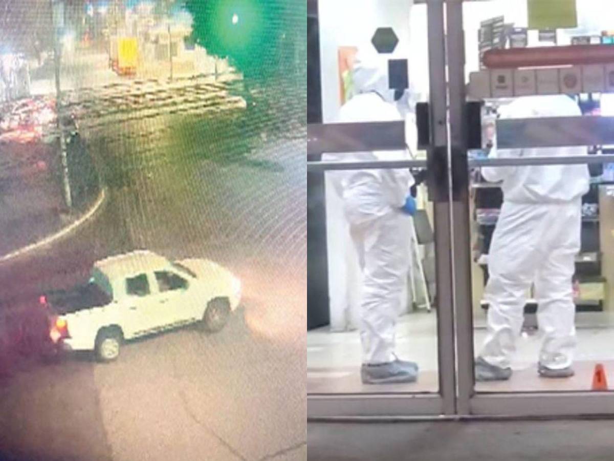 Cámaras captaron a guardia que mató a dos empleados en gasolinera de SPS