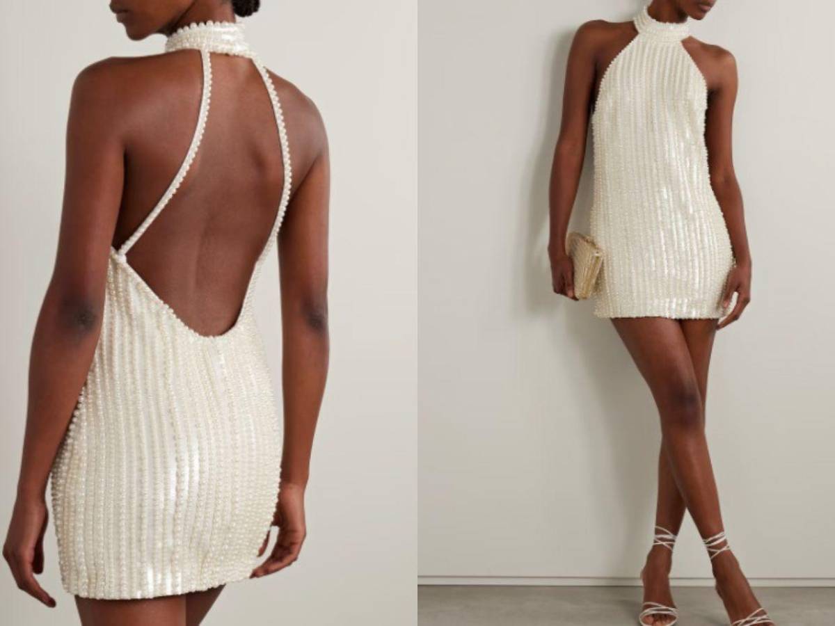 El minivestido de perlas y velo bride to be de Selena Gómez que todas las novias quieren copiar