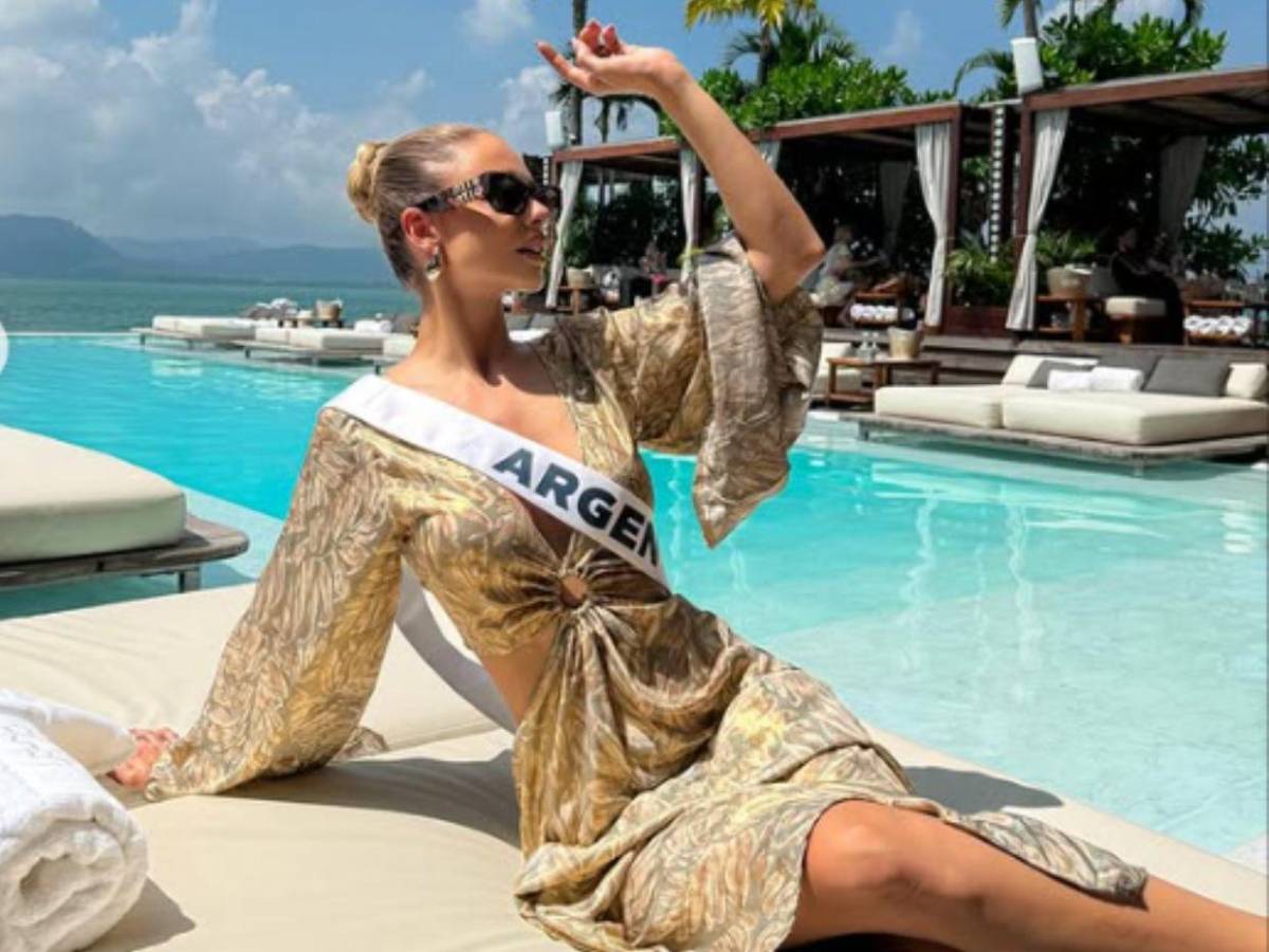 Miss Argentina comparte un aspecto personal previo a la final de Miss Universo 2025
