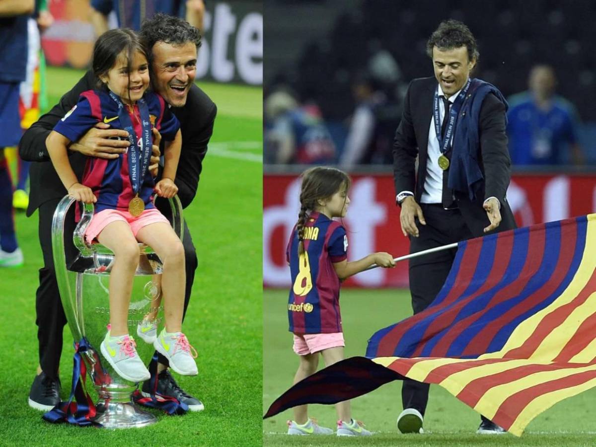 Luis Enrique y su promesa en la final de Champions League: Copa y homenaje a su hija menor Xana