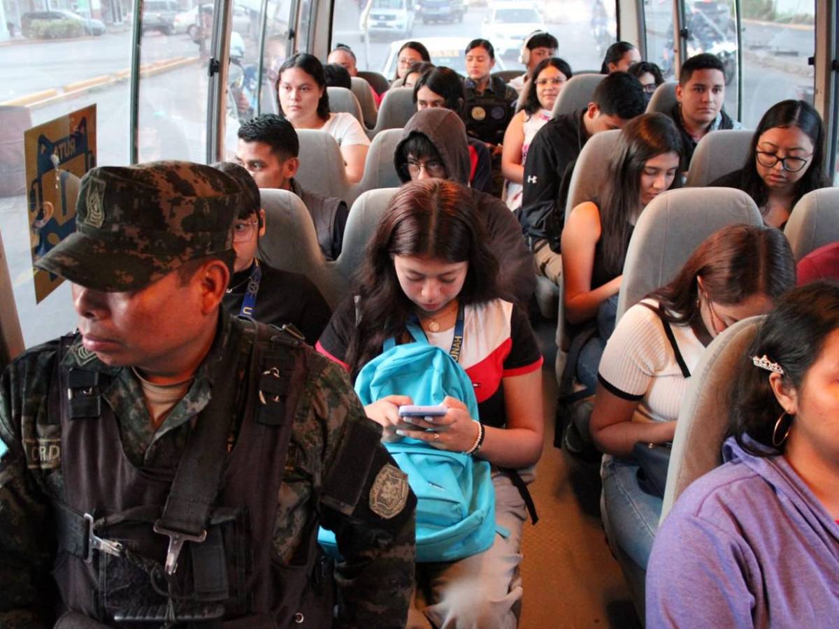 Buses gratuitos de la UNAH ya están en circulación en la capital