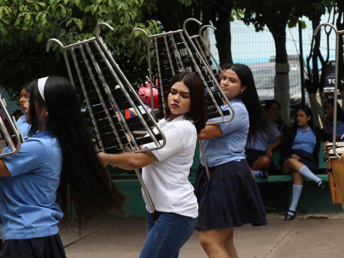 Con ritmos tradicionales y modernos, banda del Jesús Milla Selva se prepara para el 15 de septiembre
