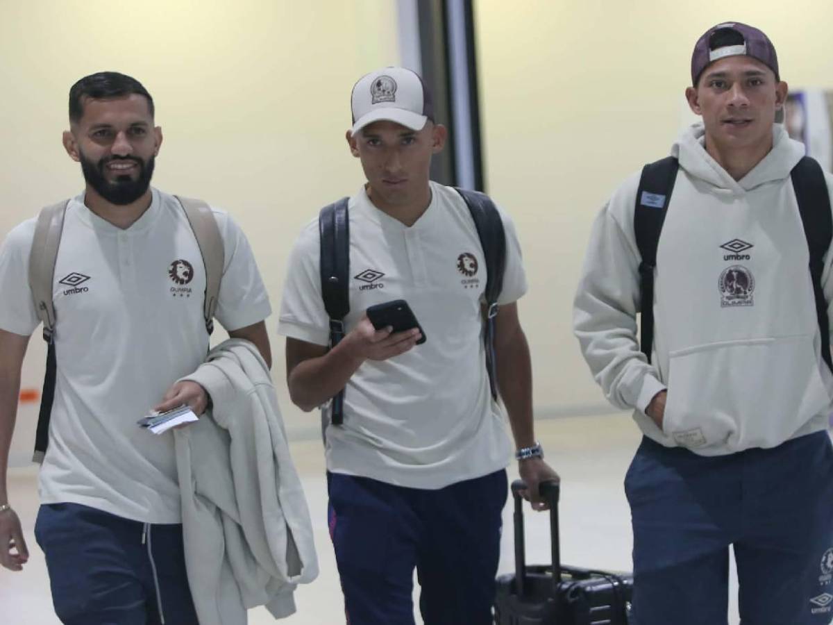Con sus figuras y un invitado especial: Olimpia viajó a México para enfrentar al América en Concacaf
