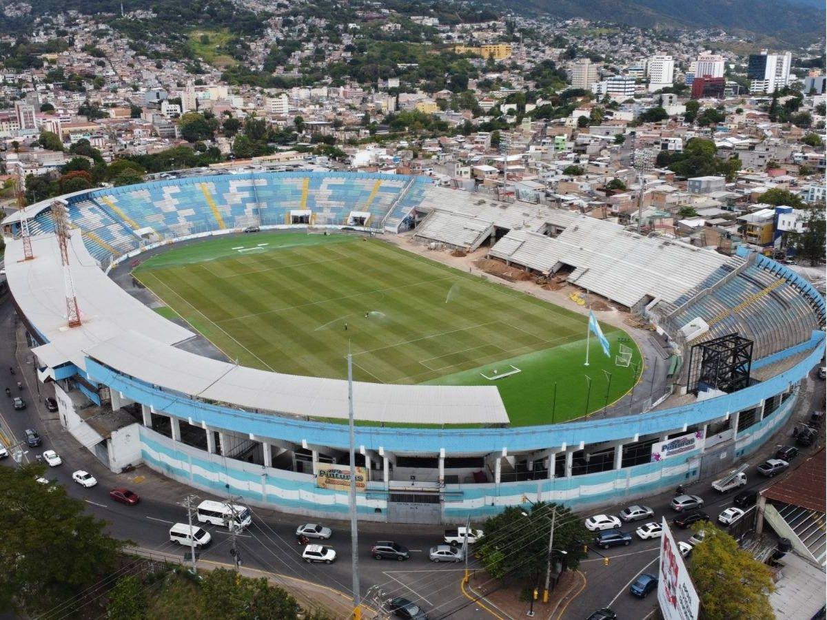 Estadios hondureños que están siendo renovados este 2025: Serán una belleza