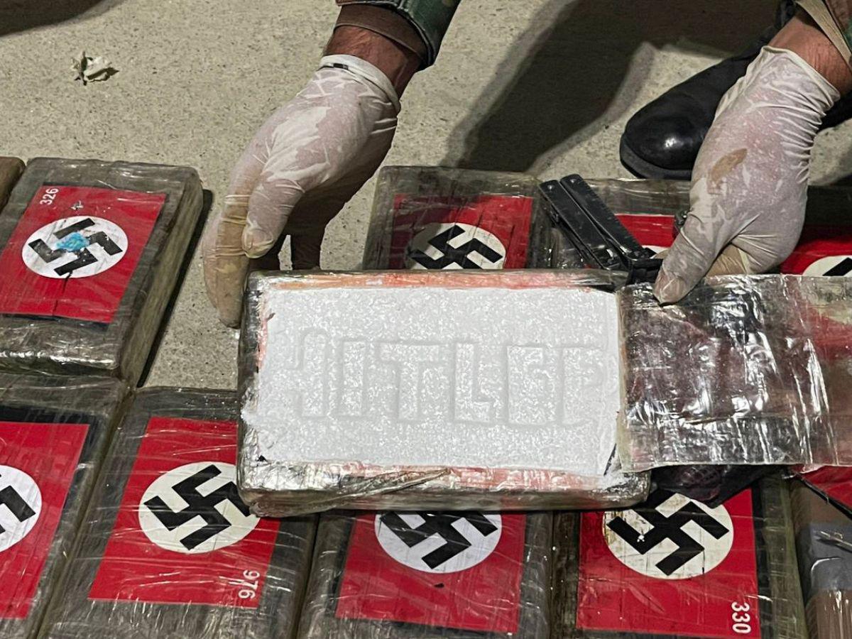 58 kilos de cocaína marcados con símbolos nazis fueron incautados en operativo de Perú, se dirigían hacia Bélgica