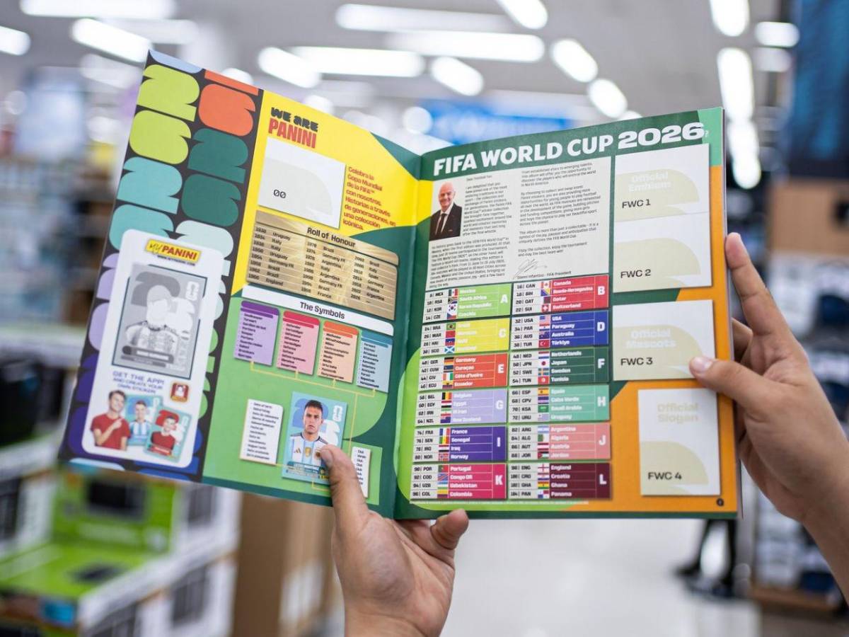¿Cuánto cuesta en Honduras el álbum Panini del Mundial 2026 y los sobres?