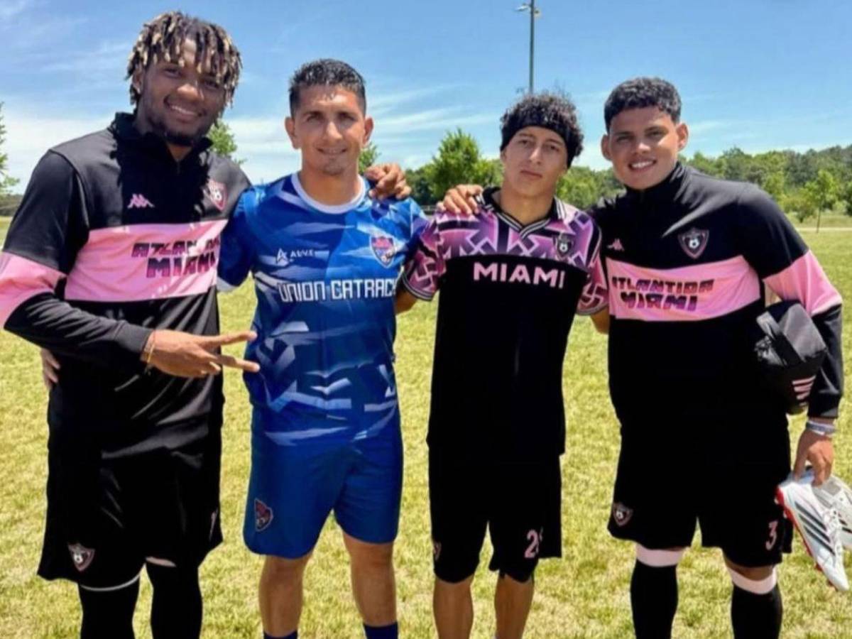 Talacha en EE UU: Futbolistas profesionales hondureños aparecen jugando burocrático