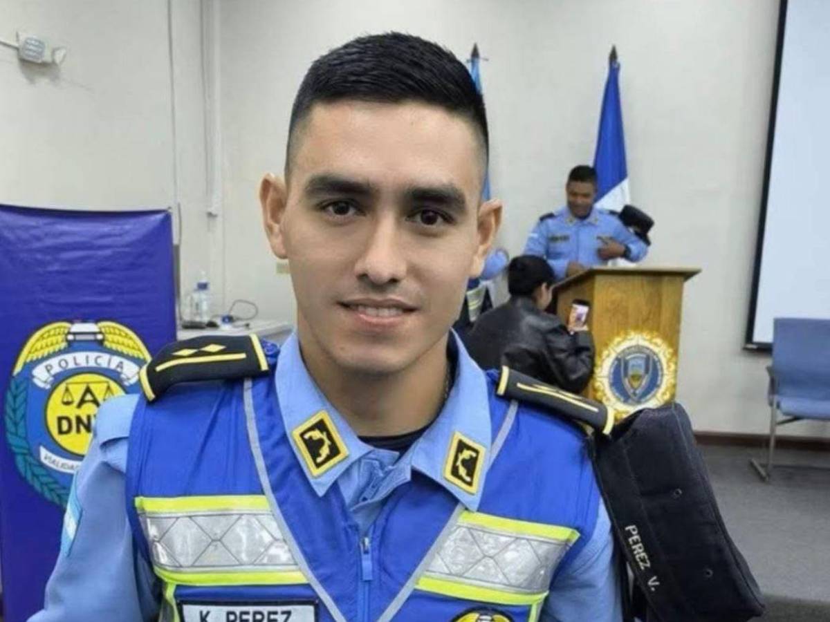 ¿Quién era Kevin Pérez, el policía que entregó su vida por salvar a un menor en SPS?