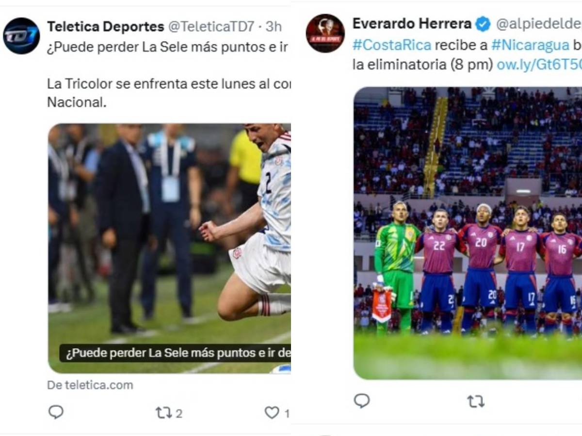 Honduras se queda sin mundial: lo que dicen los medios previo al Costa Rica-Nicaragua