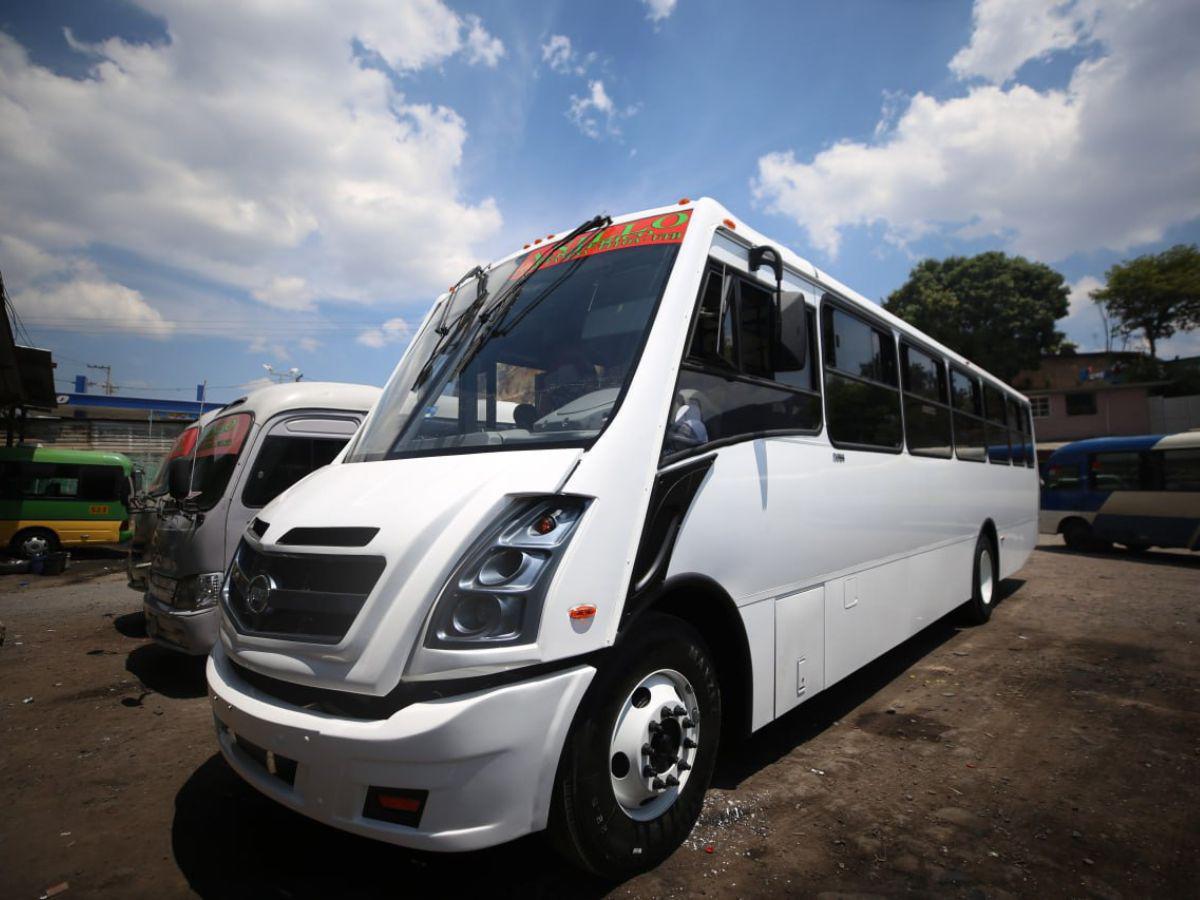 Por el momento solo un consorcio, de los tres que opera en el Distrito Central, ya inició con el proceso de modernizar sus unidades de transporte.