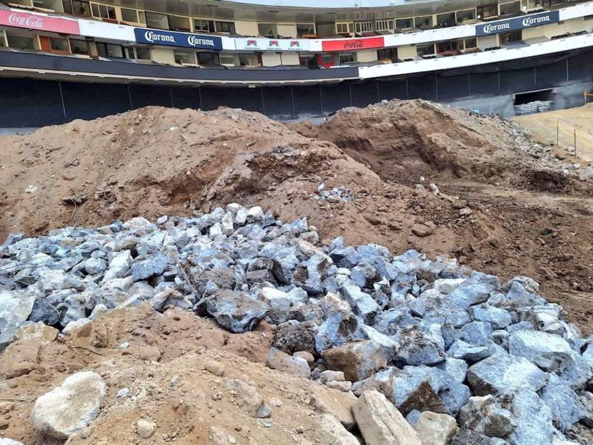 Así luce el Estadio Azteca por remodelaciones para Mundial 2026