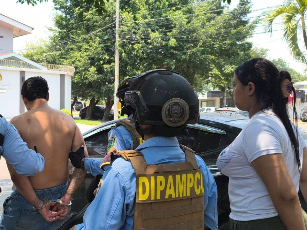 Capturan a “La Bella” y “El Payaso”; cabecillas de la Pandilla 18 en Puerto Cortés