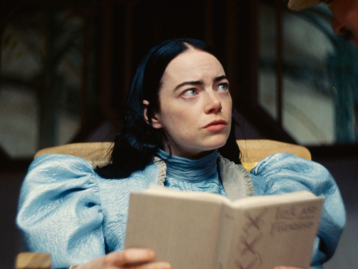Emma Stone, durante su rol protagónico en Poor Things.
