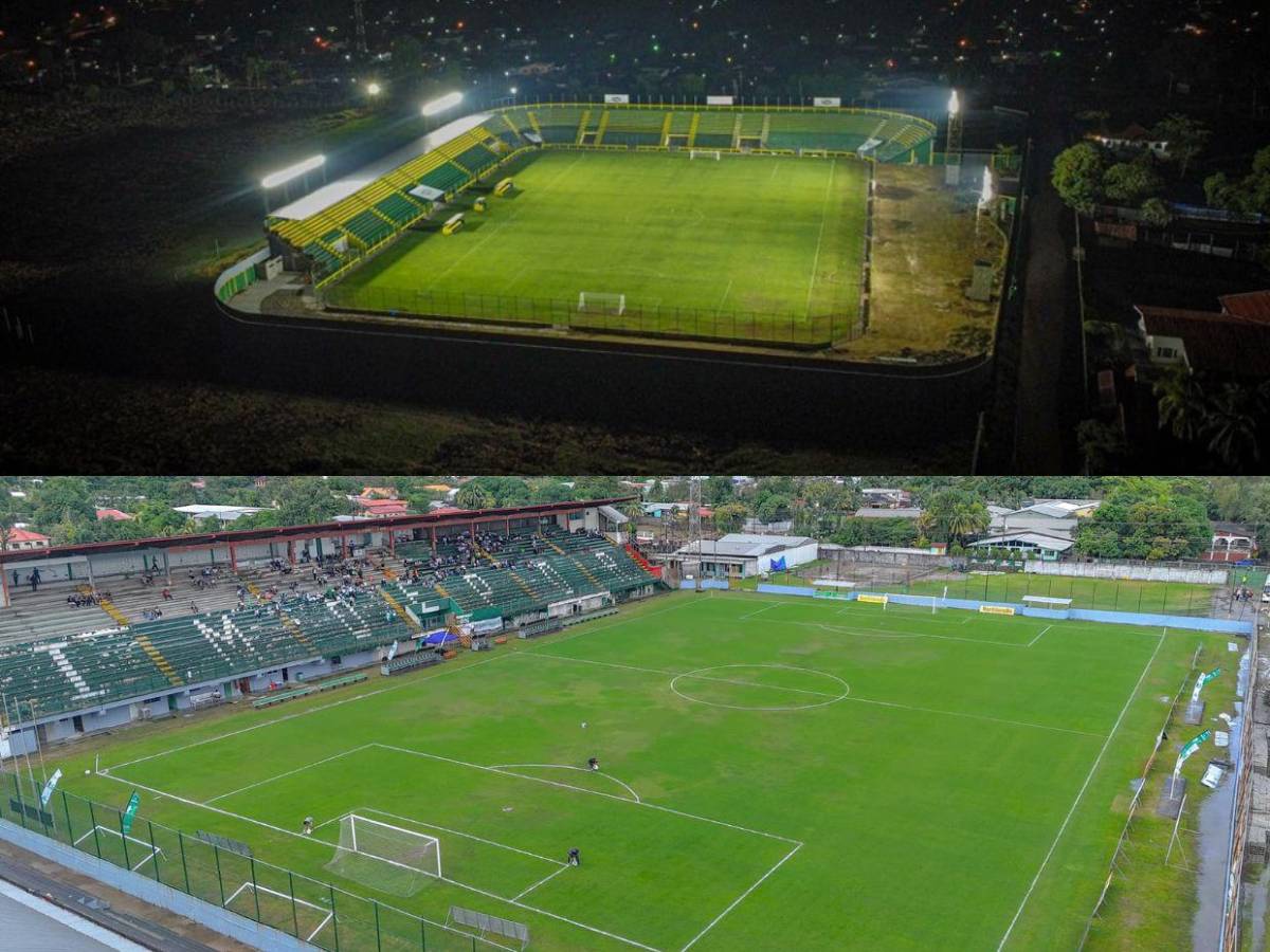 Los estadios de Ascenso que apuntan a estar en Liga Nacional de Honduras