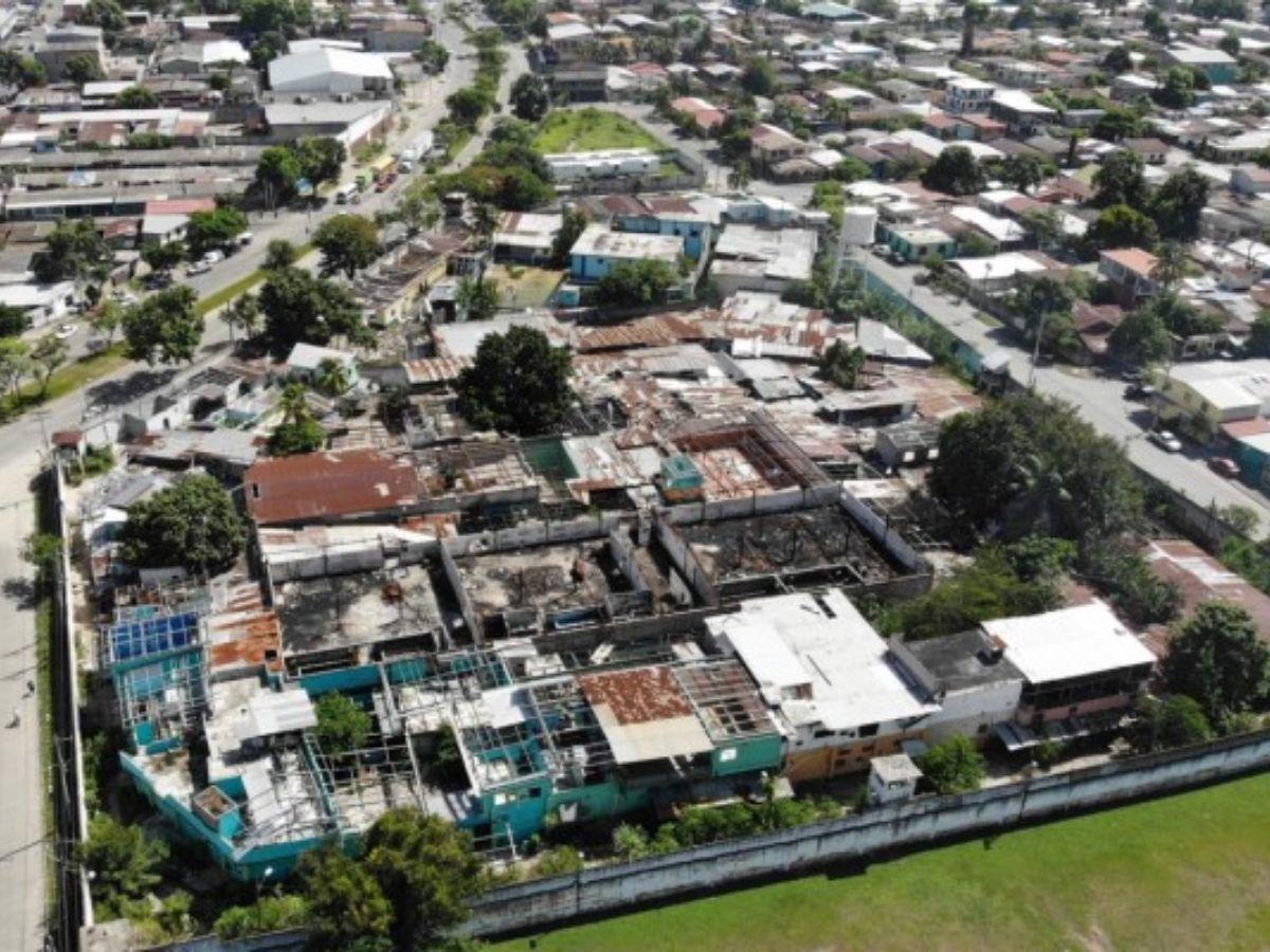 Área donde fue el Centro Penitenciario en San Pedro Sula sería un complejo deportivo