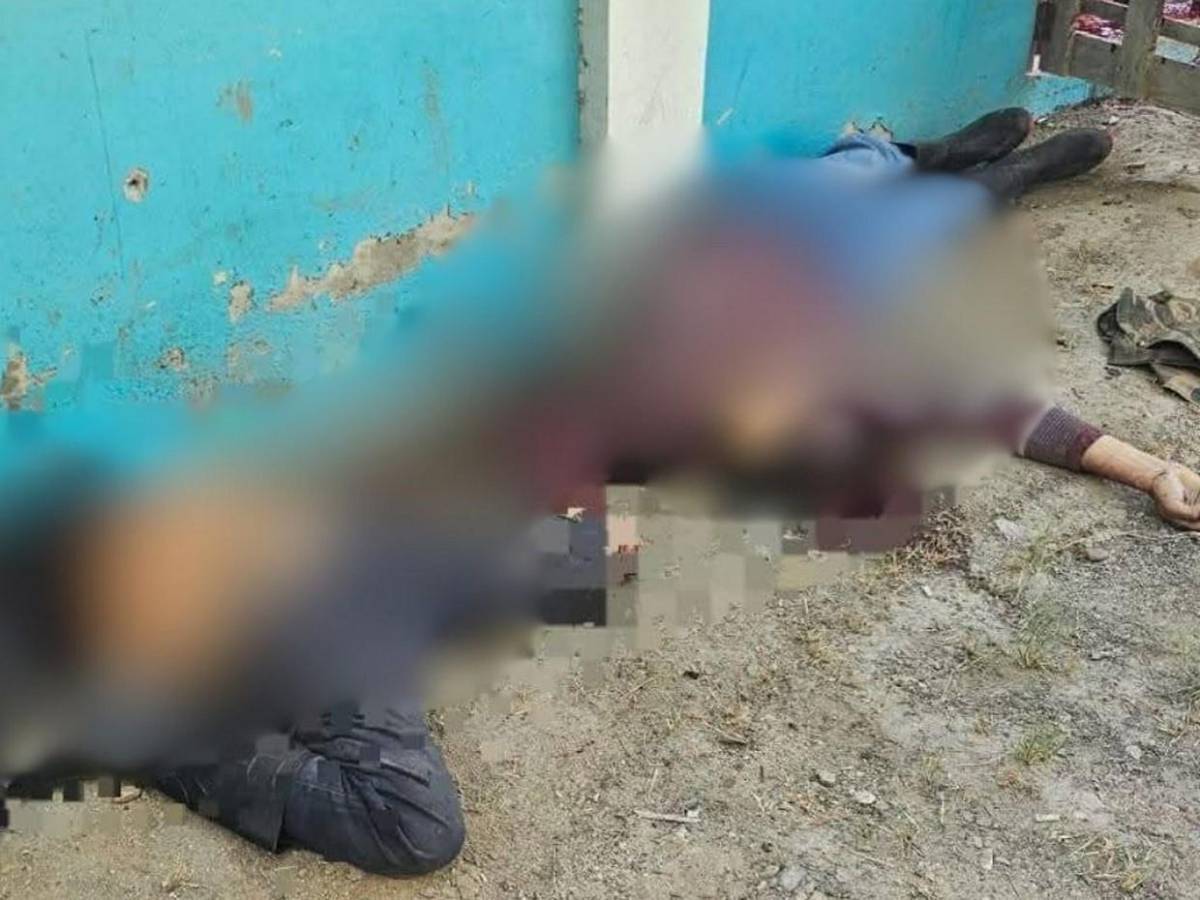 Primeras imágenes de la masacre que deja al menos 10 víctimas en Rigores, Trujillo