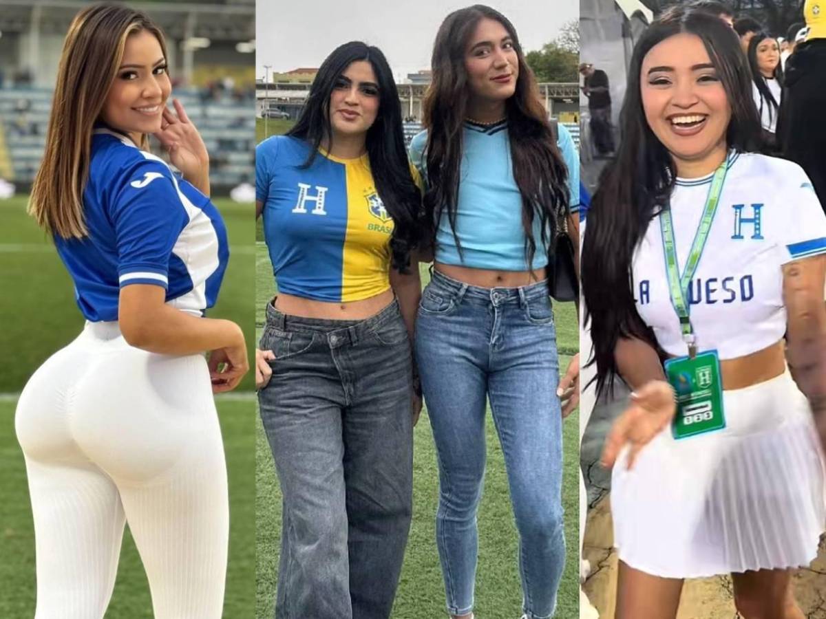 La Bicha y Alejandra Rubio robaron miradas: Bellas chicas en partido de tiktokers Honduras-Brasil