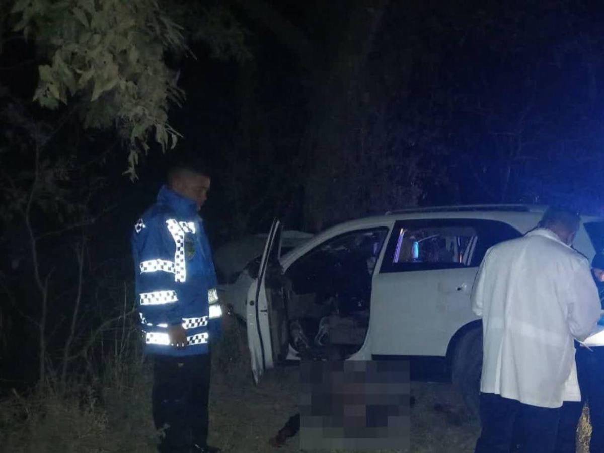 Jorge Ardón, policía de Catacamas que murió tras accidentarse en su carro