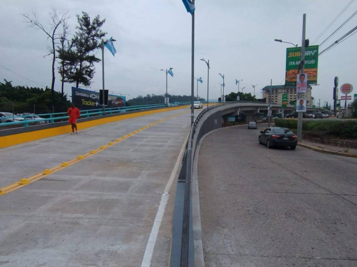 En fotos: así luce el recién inaugurado puente del bulevar Juan Pablo II