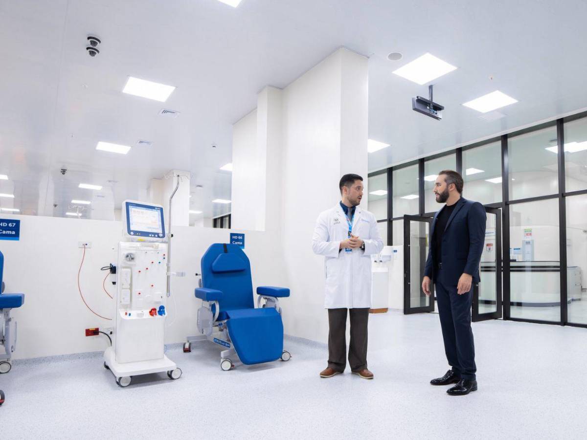 Así es el nuevo y moderno hospital que Nayib Bukele inauguró en El Salvador